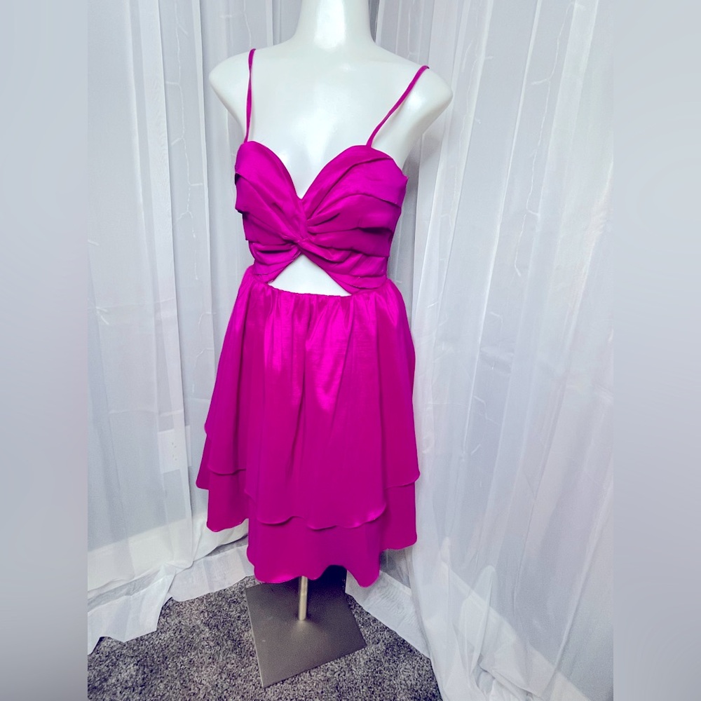 Brand New Size 4 Lucy Liu Pink Cocktail Dress
